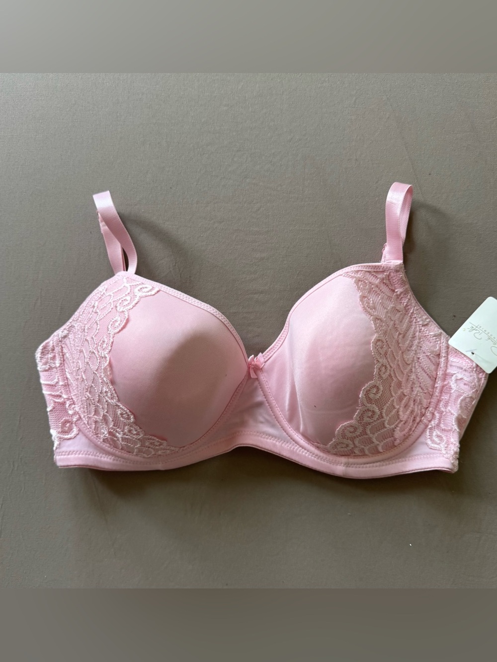 Rene Rofe Lace Detail Padded Sophistication Bra